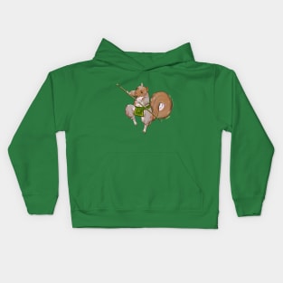 Monk Squirrel Kids Hoodie